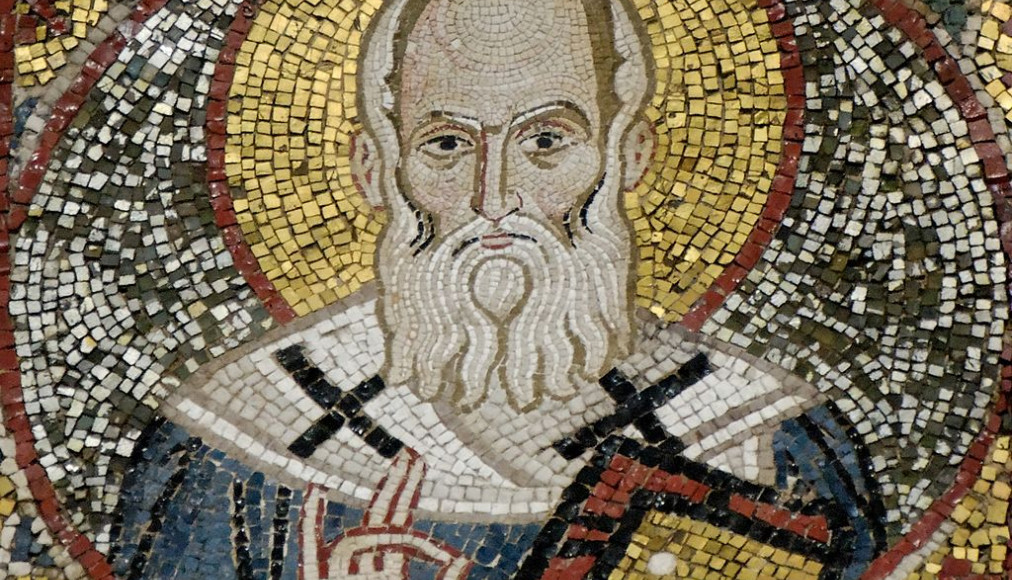 Saint Grégoire de Nazianze, mosaïque du XIIe siècle, à la Martorana, à Palerme, Sicile. Saint Grégoire de Nazianze, mosaïque du XIIe siècle, à la Martorana, à Palerme, Sicile. / ©Jastrow, CC BY 2.5 Wikimedia Commons