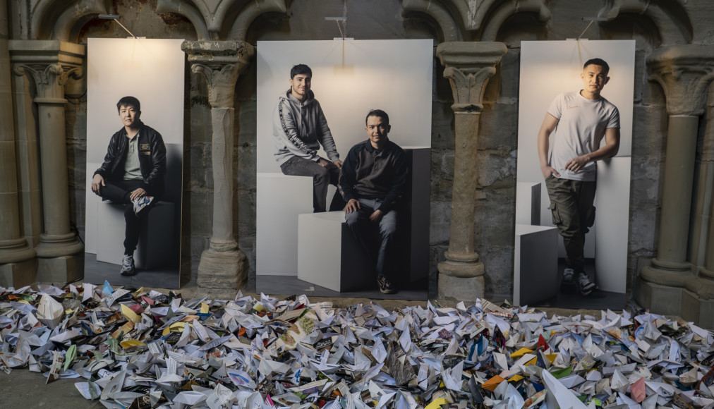 «Et vogue la galère» a déjà été présentée en juin dernier à la cathédrale de Lausanne. «Et vogue la galère» a déjà été présentée en juin dernier à la cathédrale de Lausanne. / © nadejdacreation