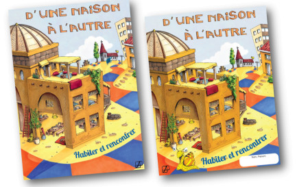 D&#039;une maison à l&#039;autre - protestant-edition.ch / Illustrations Aurélie Pasquier-Puidoux © 2022 OPEC